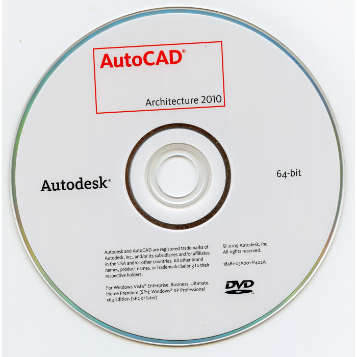Встановлення Autodesk Autocad 2010