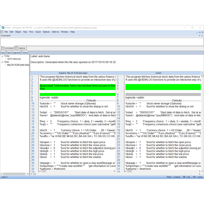 Дистанційне Встановлення EViews