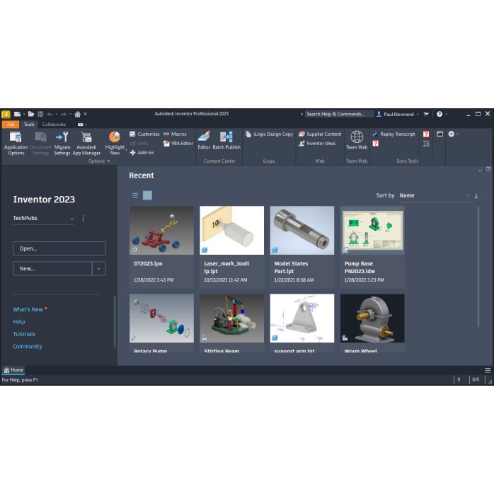 Установка Autodesk Inventor Pro 2024