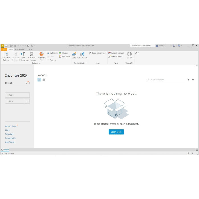 Установка Autodesk Inventor Pro 2024
