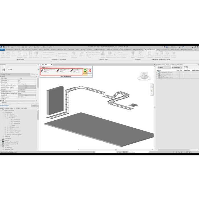 Дистанционная установка MagiCAD для AutoCAD и Revit