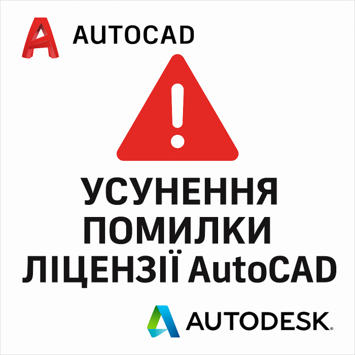 ⚙️ Усунення помилки «Your AutoCAD license is not valid» та переактивація AutoCAD, Revit, 3ds Max