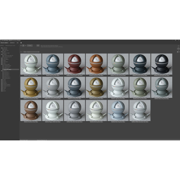 Встановлення SIGERSHADERS XS Material Presets Studio (XSMP) — бібліотека PBR-матеріалів