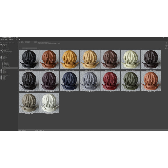 Встановлення SIGERSHADERS XS Material Presets Studio (XSMP) — бібліотека PBR-матеріалів