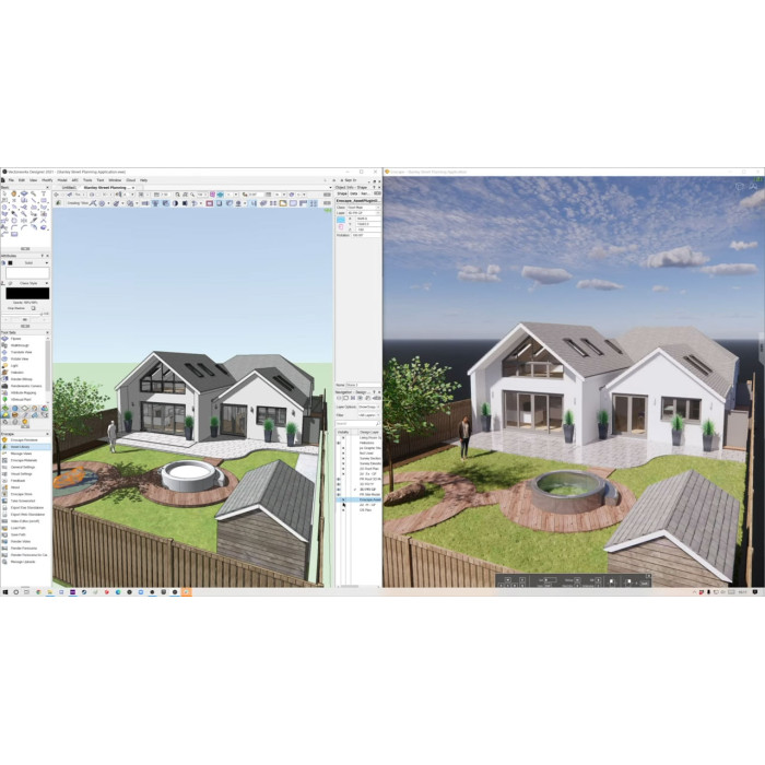 Дистанционная установка Enscape 3D