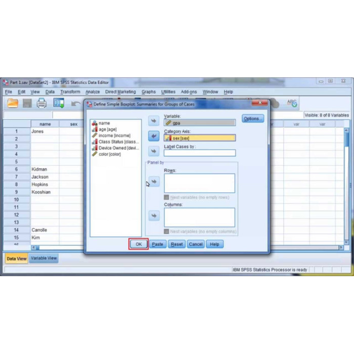 Установка IBM SPSS Statistics