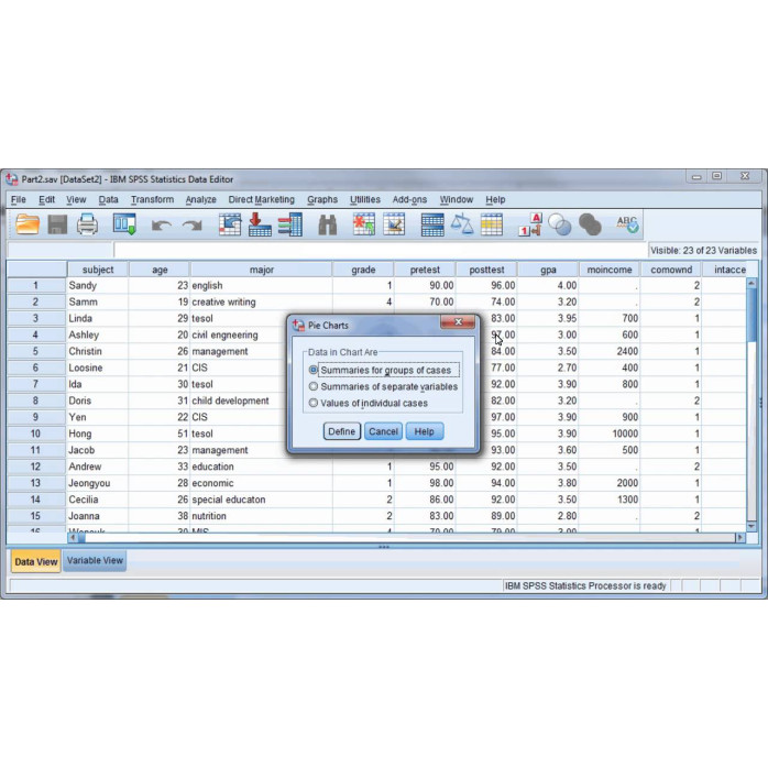 Установка IBM SPSS Statistics дистанционно