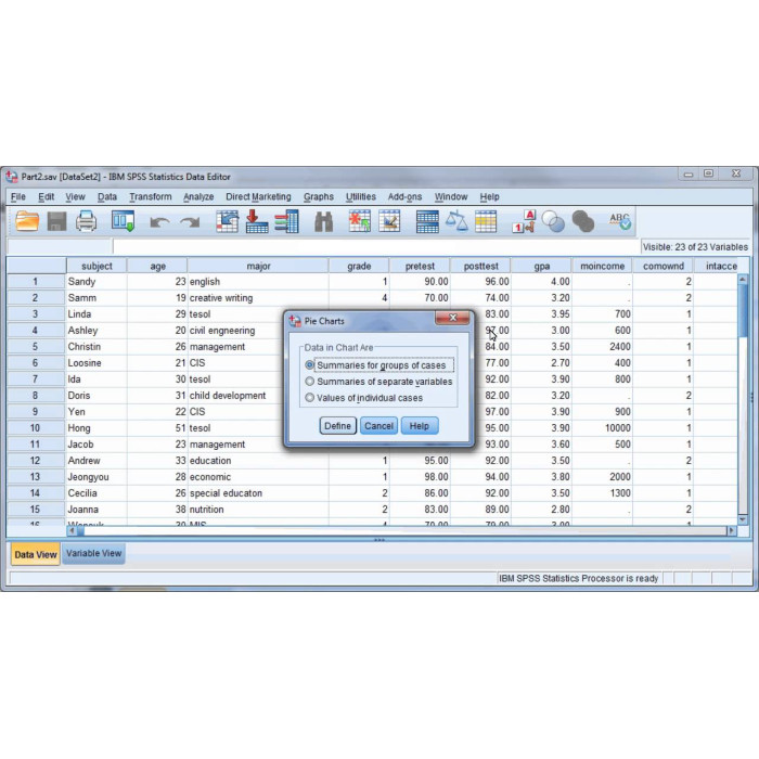 Установка IBM SPSS Statistics