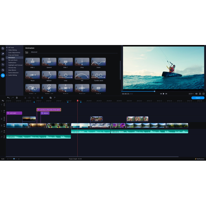 Встановлення Movavi Video Editor Plus на Mac