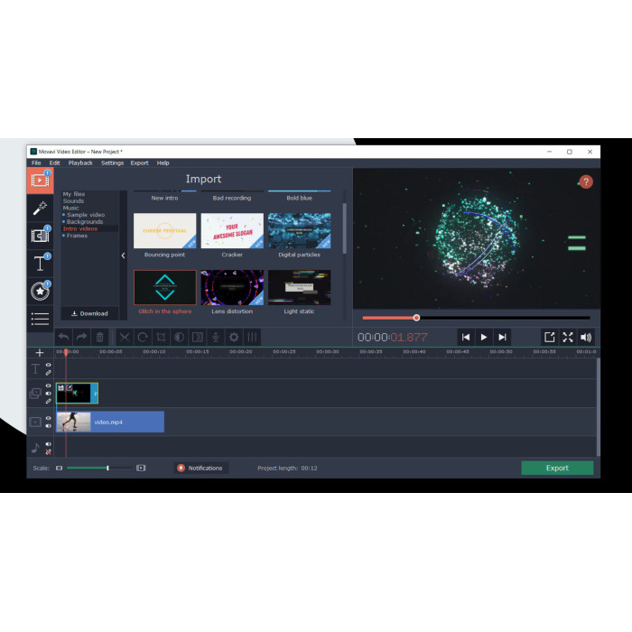 Встановлення Movavi Video Editor Plus на Mac