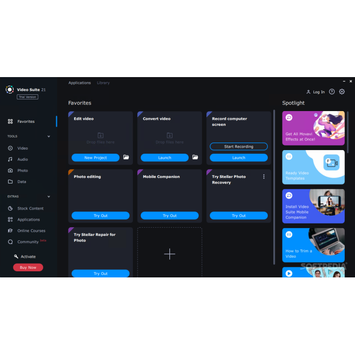 Установка Movavi Video Suite