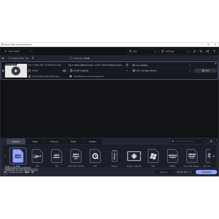 Установка Movavi Video Converter