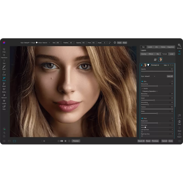 Установка ON1 Portrait AI