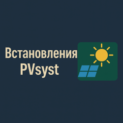 Установка PVsyst
