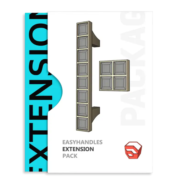 EasyKitchen PRO 4.7 для SketchUp — бібліотека для проєктування кухонь та корпусних меблів
