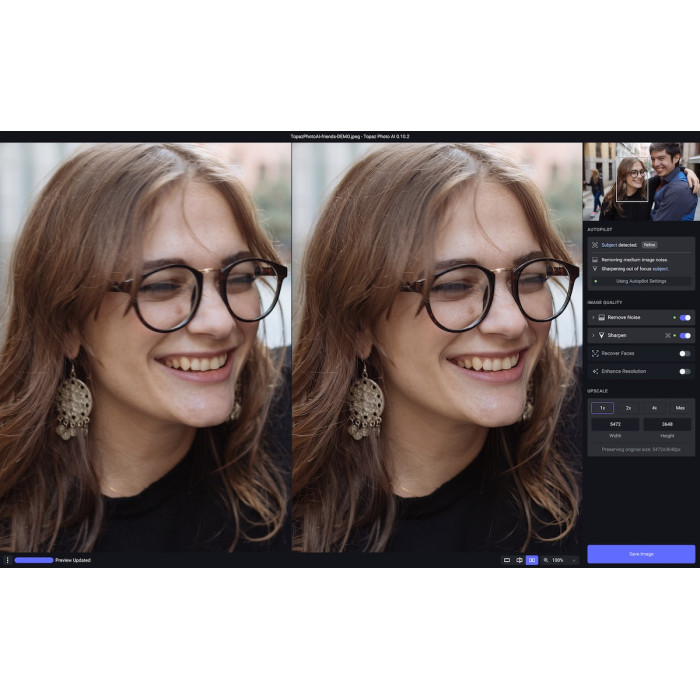 Дистанционная установка Topaz Photo AI