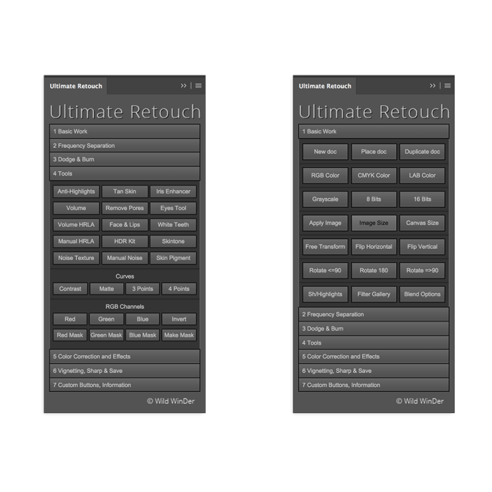 Встановлення Ultimate Retouch Panel