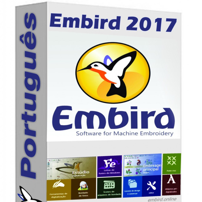 Дистанционная Установка Embird Embroidery Software