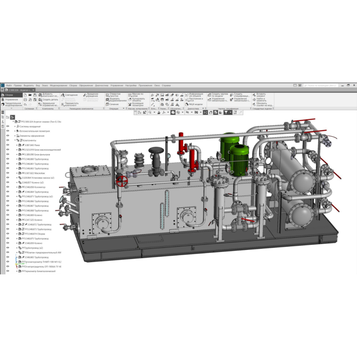 Установка КОМПАС-3D — профессиональная САПР для машиностроения, приборостроения и строительства | Львів Сервіс