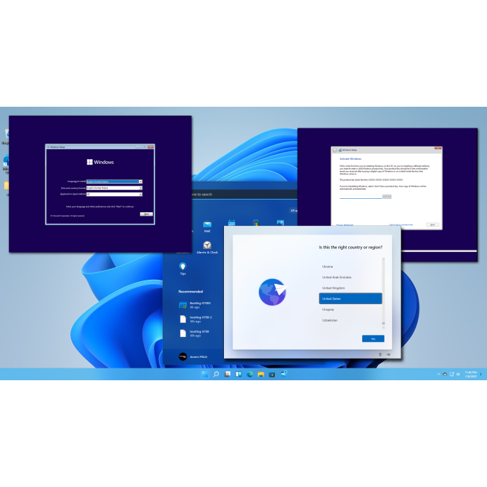 Установка Windows 11 во Львове