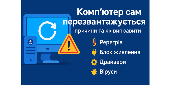 Компьютер сам перезагружается