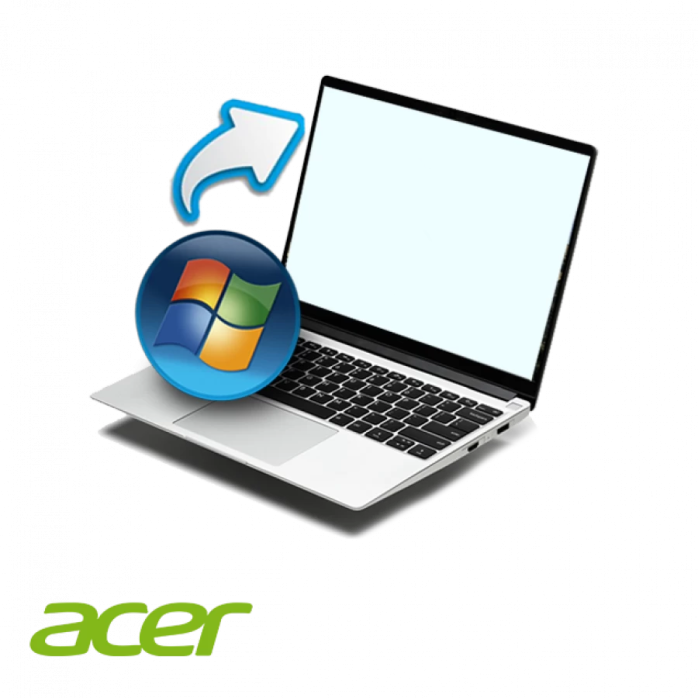 Установка Windows на ноутбук Acer