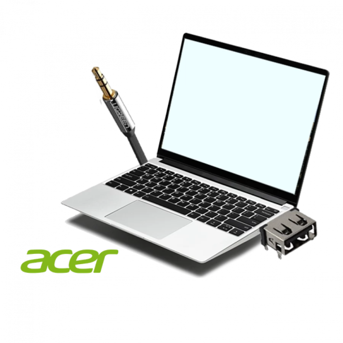 Заміна роз'єму USB, LAN, Audio в ноутбуці Acer