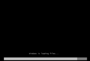 Початок установки Windows 7
