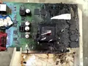 Пошкоджена Відеокарта ноутбука