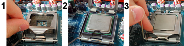 Установка процесора Intel