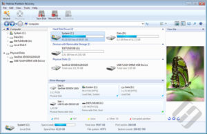 Інтерфейс програми Hetman Data Recovery Pack